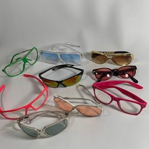 Sunglasses varieties of styles sold individually, or you can buy all of them